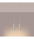 Lagos Loft Bar Pendant 2 Light Beige-3