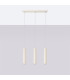 Lagos Loft Bar Pendant 3 Light Beige-2