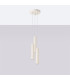 Lagos Loft Cluster Drop Pendant Lamp 3 Light Beige-2
