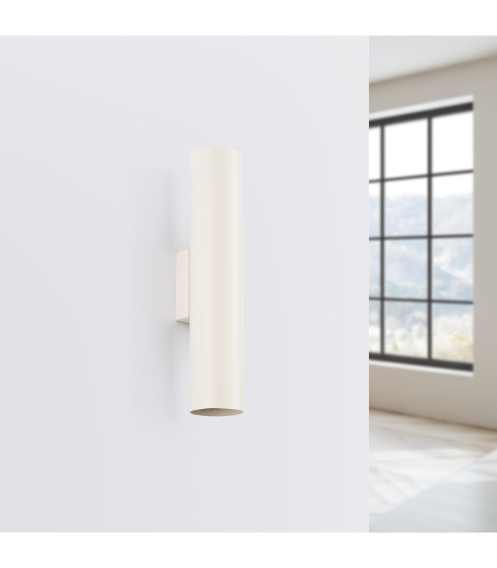 Lagos Loft Up Down Wall Lamp Beige-2