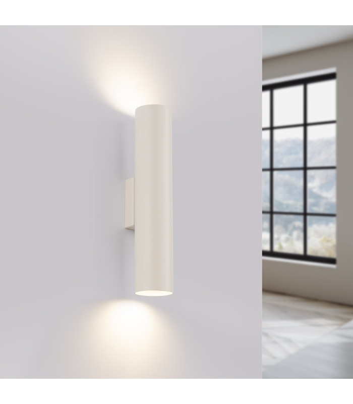 Lagos Loft Up Down Wall Lamp Beige-3