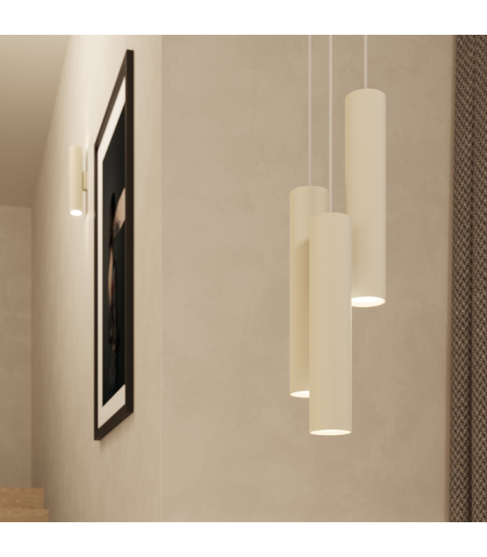 Lagos Loft Up Down Wall Lamp Beige-13