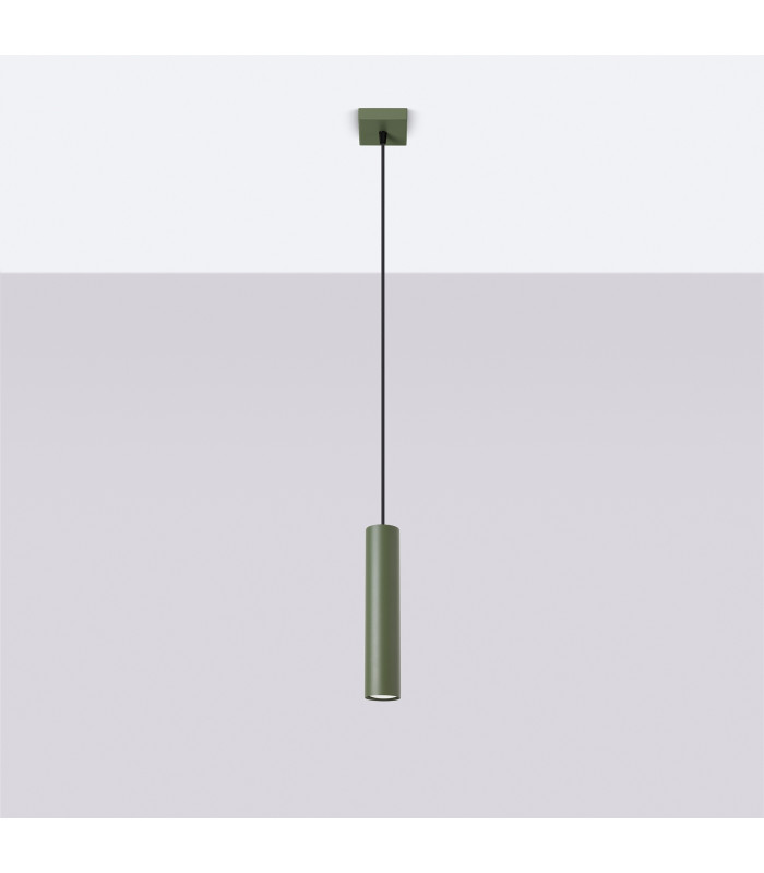 Lagos Loft Pendant Lamp Olive Green-2