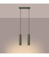 Lagos Loft Bar Pendant 2 Light Olive Green-3