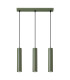 Lagos Loft Bar Pendant 3 Light Olive Green-1
