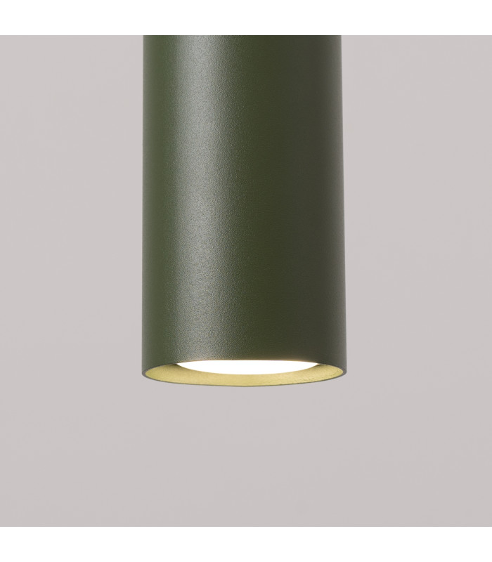 Lagos Loft Bar Pendant 3 Light Olive Green-4