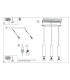 Lagos Loft Bar Pendant 3 Light Olive Green-8