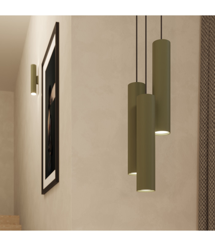 Lagos Loft Up Down Wall Lamp Olive Green-11
