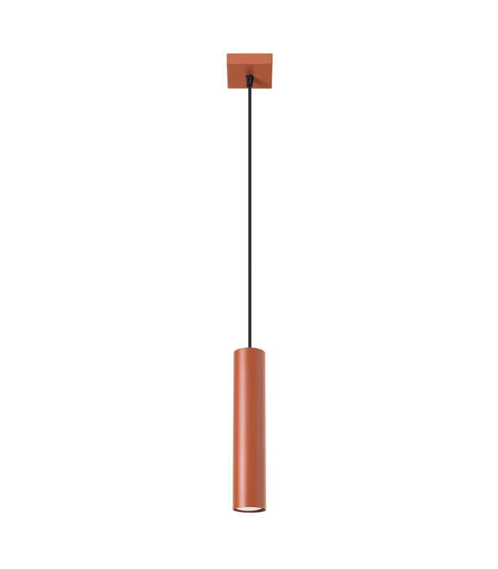 Lagos Loft Pendant Lamp Red Ochre-1
