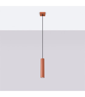 Lagos Loft Pendant Lamp Red Ochre-2