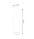 Lagos Loft Up Down Wall Lamp Red Ochre-7