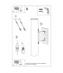 Lagos Loft Up Down Wall Lamp Red Ochre-8