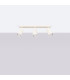 Ring Modern Spotlight Bar 3 Light Beige-2