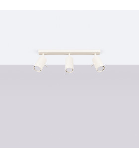 Ring Modern Spotlight Bar 3 Light Beige-2
