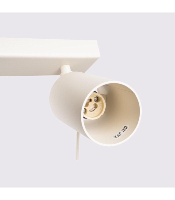 Ring Modern Spotlight Bar 3 Light Beige-5