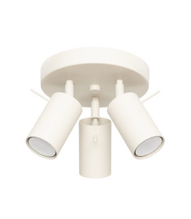 Ring Modern Ceiling Spotlight Cluster 3 Light Beige-1