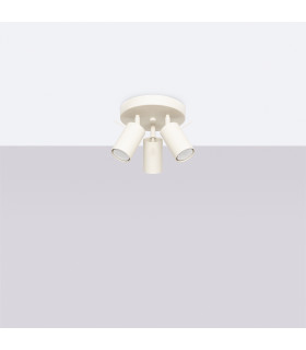 Ring Modern Ceiling Spotlight Cluster 3 Light Beige-2