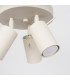 Ring Modern Ceiling Spotlight Cluster 3 Light Beige-7