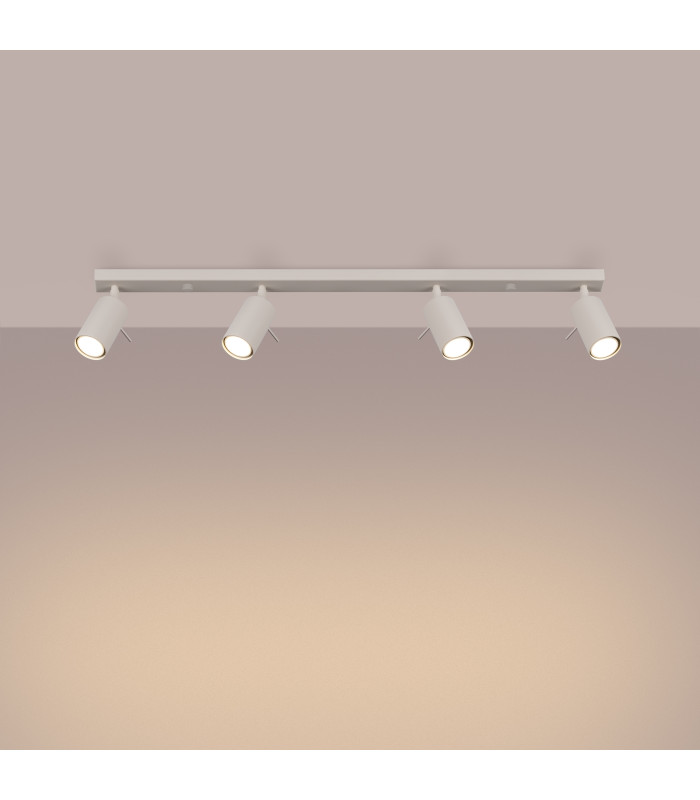 Ring Modern Spotlight Bar 4 Light Beige-3