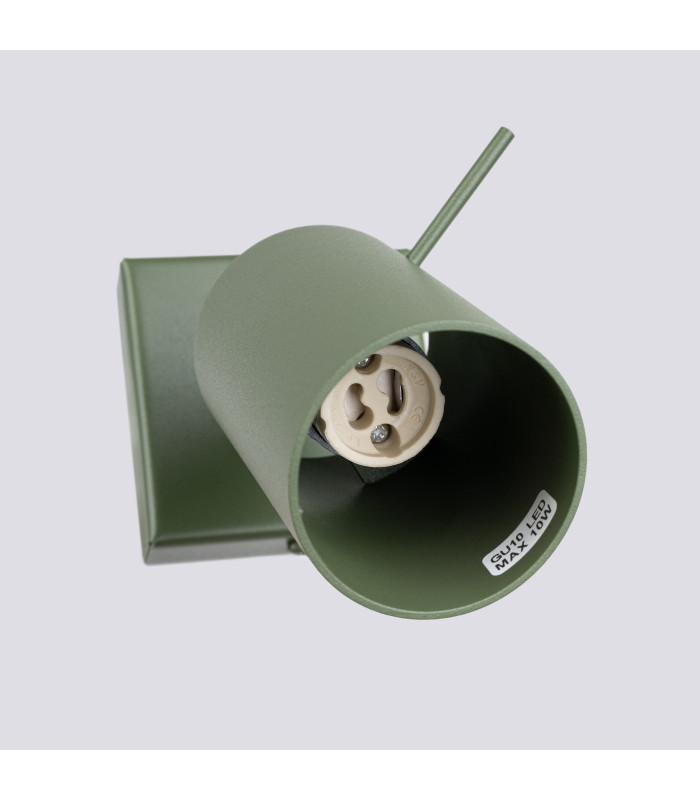 Ring Modern Single Wall Spotlight Olive Green-6