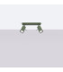Ring Modern Twin Ceiling Lamp 2 Olive Green-2