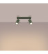 Ring Modern Twin Ceiling Lamp 2 Olive Green-3