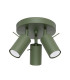 Ring Modern Ceiling Spotlight Cluster 3 Light Olive Green-1