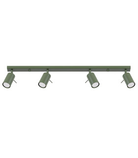 Ring Modern Spotlight Bar 4 Light Olive Green-1