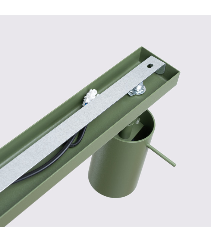 Ring Modern Spotlight Bar 4 Light Olive Green-4