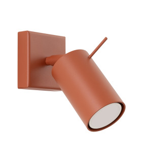Ring Modern Single Wall Spotlight Red Ochra-1