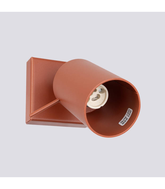 Ring Modern Single Wall Spotlight Red Ochra-4