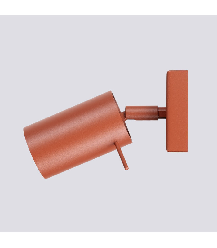 Ring Modern Single Wall Spotlight Red Ochra-5