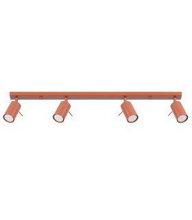 Ring Modern Spotlight Bar 4 Light Red Ochra-1