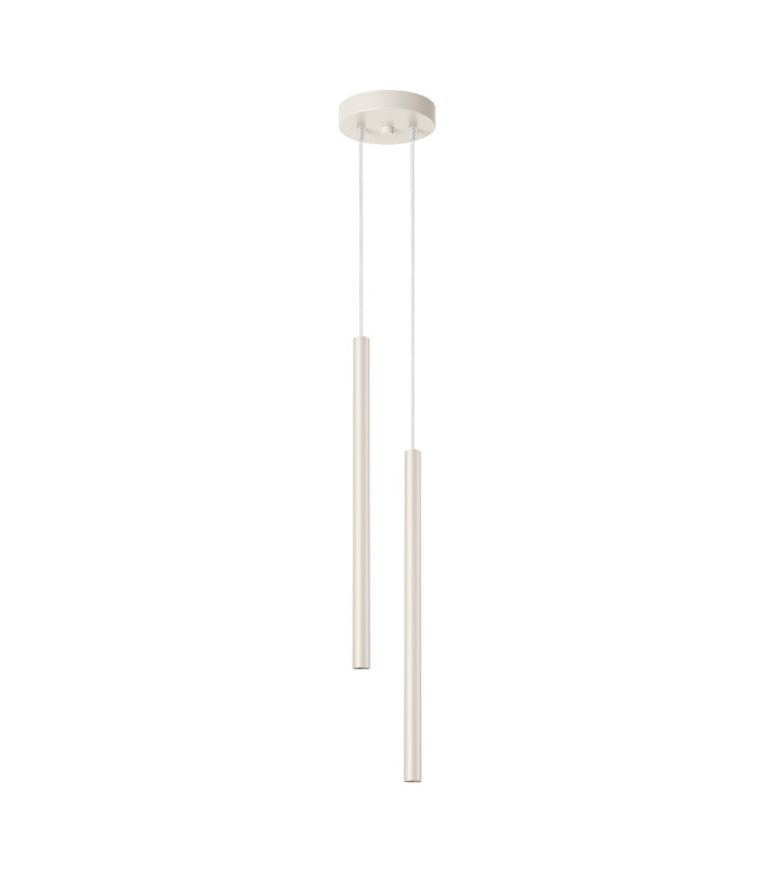 Pastelo Modern Cluster Drop Pendant Lamp 2 Beige-1