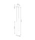 Pastelo Modern Cluster Drop Pendant Lamp 2 Beige-5