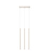 Pastelo Modern Bar Pendant 3 Light Beige-1