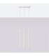Pastelo Modern Bar Pendant 3 Light Beige-2