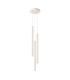 Pastelo Modern Cluster Drop Pendant Lamp 3 Light Beige-1