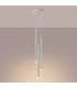Pastelo Modern Cluster Drop Pendant Lamp 3 Light Beige-3