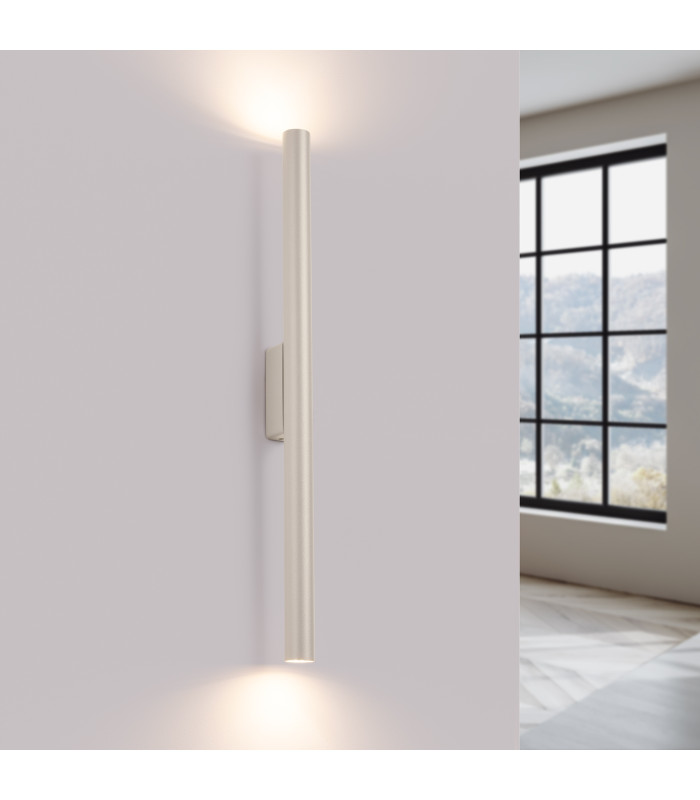 Pastelo Modern Up Down Wall Lamp Beige-3