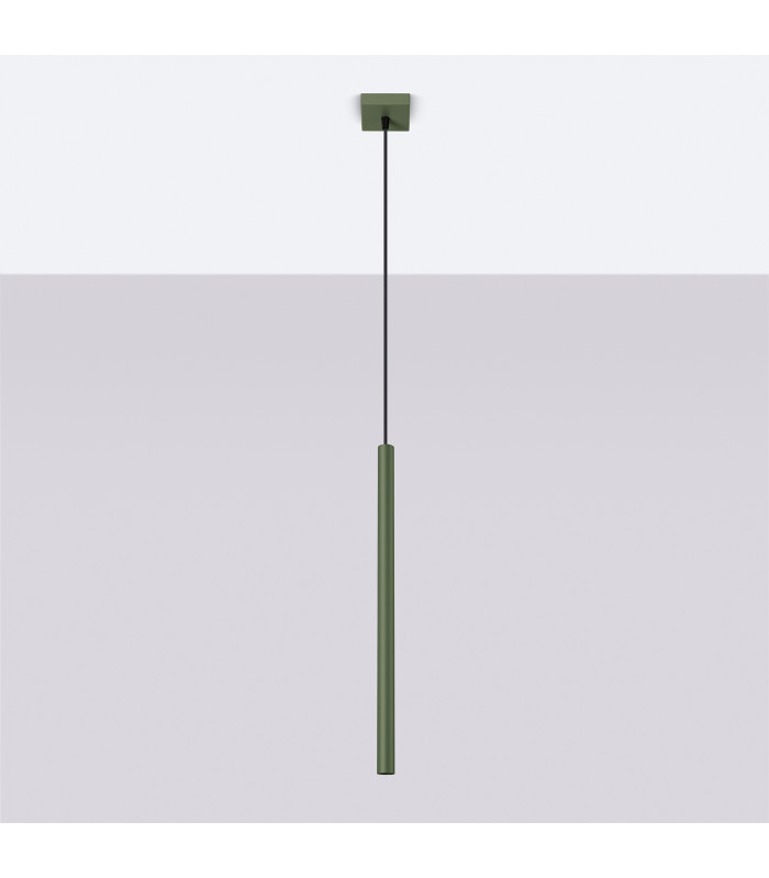 Pastelo Modern Pendant Lamp Olive Green-2