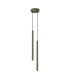 Pastelo Modern Cluster Drop Pendant Lamp 2 Olive Green-1