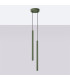 Pastelo Modern Cluster Drop Pendant Lamp 2 Olive Green-2