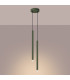 Pastelo Modern Cluster Drop Pendant Lamp 2 Olive Green-3