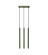 Pastelo Modern Bar Pendant 3 Light Olive Green-1