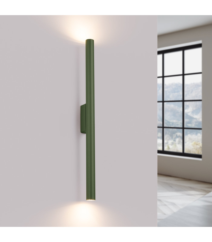 Pastelo Modern Up Down Wall Lamp Olive Green-3