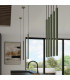 Pastelo Modern Up Down Wall Lamp Olive Green-8