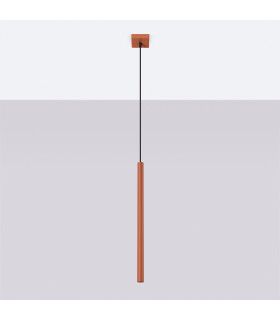 Pastelo Modern Pendant Lamp Red Ochre-2