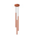 Pastelo Modern Cluster Drop Pendant Lamp 3 Light Red Ochre-1