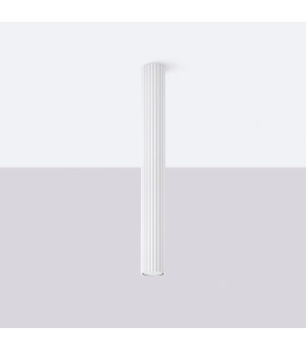 Karbon Minimalist Surface Mounted Ceiling Lamp 60 White-2